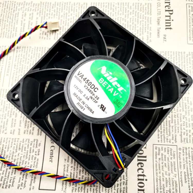 V34809-35 12038 12V 3.3A 12 защиты электродвигателя Вентилятор охлаждения