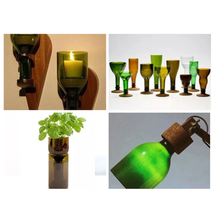 Стеклянная бутылка DIY Резак станок для вина, пива, шампанского бутылки Режущий инструмент для домашний бар JAN88