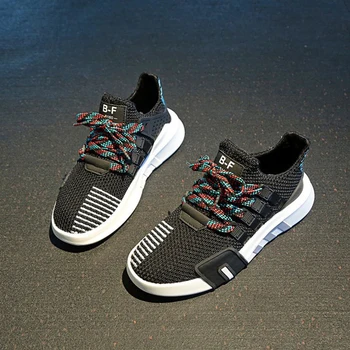 

REETENE Women Sports Sneakers Lace Up Casual Shoes For Women Fashion Breathable Mesh Ladies Shoes Soft Flat Trainer Shoes Women