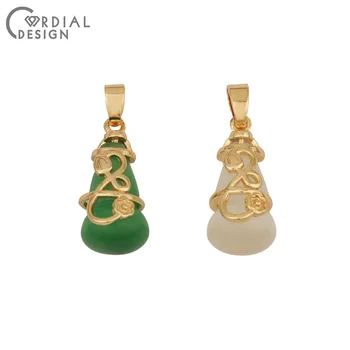 

Cordial Design 20Pcs 9*23MM Jewelry Accessories/Pendant For Necklace/DIY Part/Genuine Gold Plating/Jewelry Findings & Components