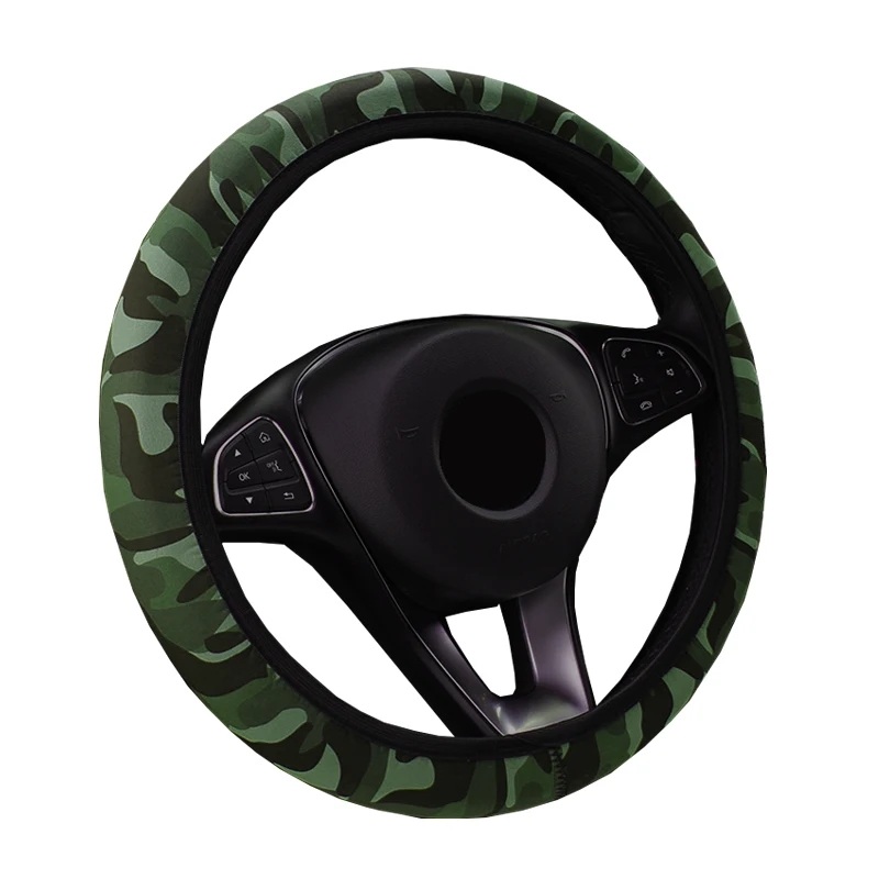 Army Style Car Steering Wheel Cover For 