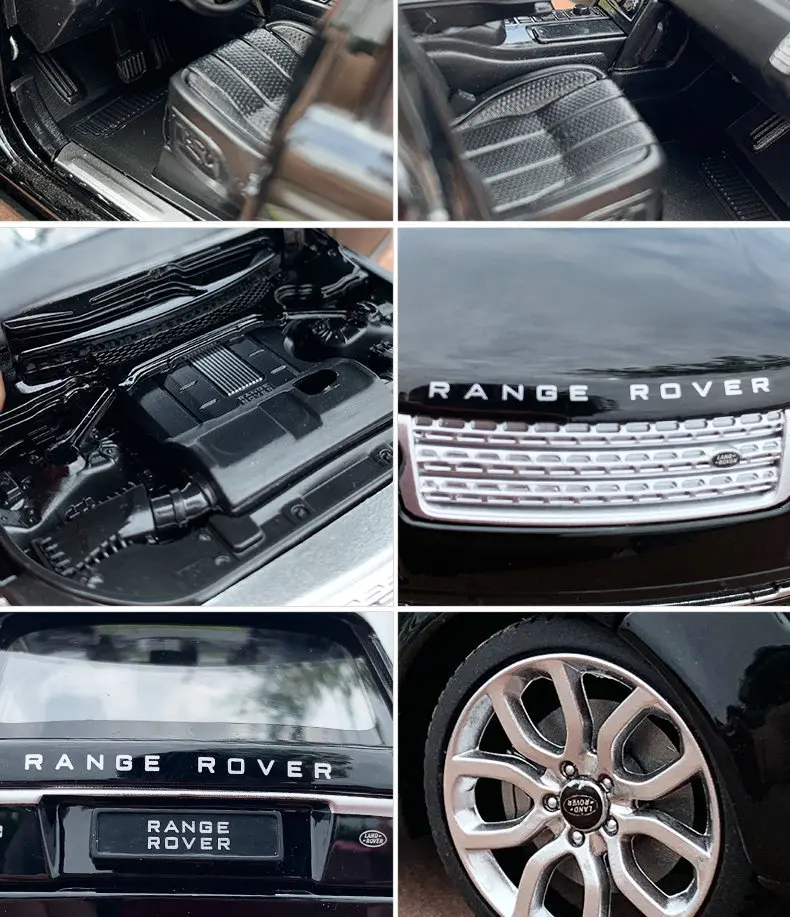 1:24 Range Rover сплав модель автомобиля игрушка завод моделирование внедорожник коллекция подарок украшения