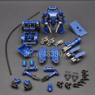 Blue RIHIO фигурка игрушка Multiabyss MM002 Defender Строительный набор универсальная модель машины деформация ко трансформация - Цвет: Blue