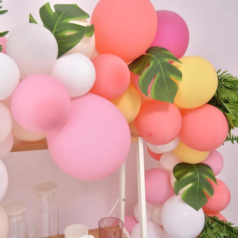 Латексные шары в виде макарон, 90 шт./лот, 10 дюймов, украшение на свадьбу, день рождения, гелиевые шары для вечеринки в честь рождения девочки