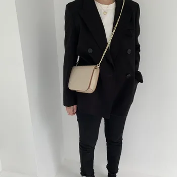 

Women's bag 2020 new ladies shoulder bag crocodile chain bag temperament small square bag women bag