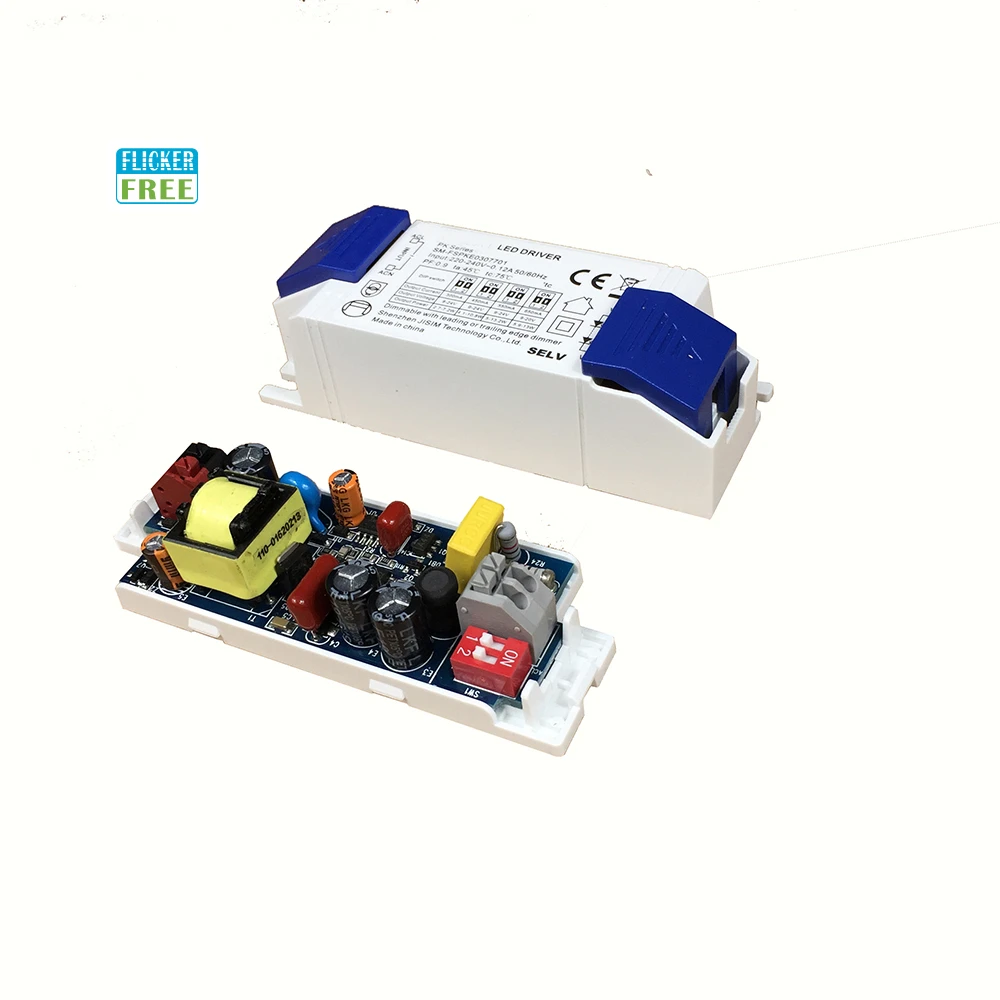 Scr Dimmable Power Supply Elv Led Driver For Multiple Lamps Sync Dimming Dip Adjustable Current