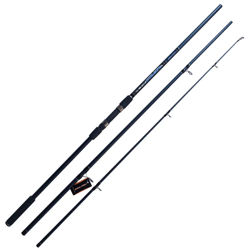 European SURF ROD 3 sections insertion fishing rod 3.0M/3.3M/3.6M/3.9M
