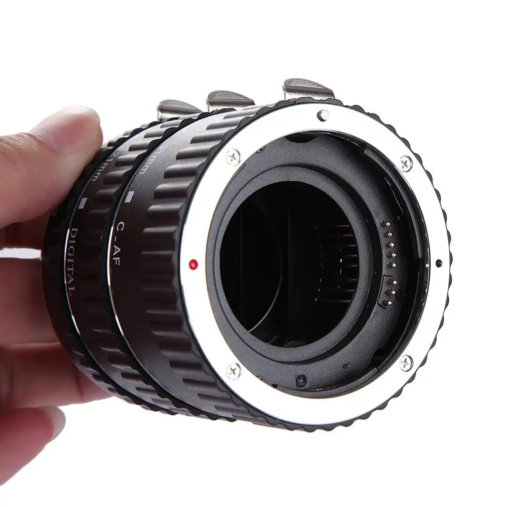 Yiwa Автофокус AF удлинитель набор для Canon SLR камера EF-S объектив пластиковая трубка металлический байонет