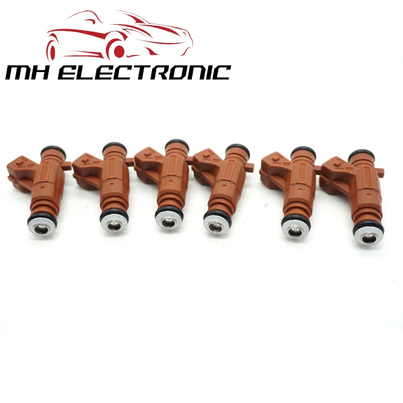 MH Электронный 0280156023 форсунки топливной форсунки для Saab 9-3 9-5 L4 с турбонаддувом 2,0-2.3L 2005-2009 - Цвет: 6 pieces
