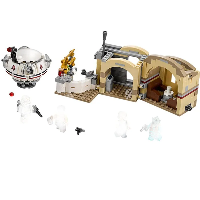 

400pcs Bela 10905 Star Wars Series Mos Eisley Cantina Building Block Bricks Toys Compatible With Bela 75205 Star Wars B774