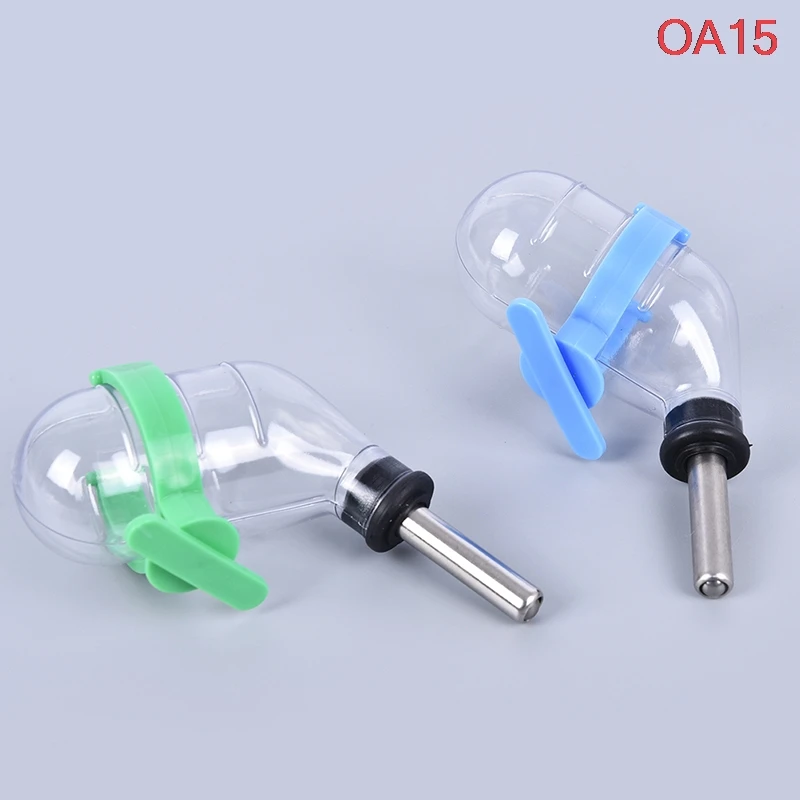 Bebedero automático de acero inoxidable para mascotas, tazón de agua para perros, conejos, mascota hámster, dispensador de agua