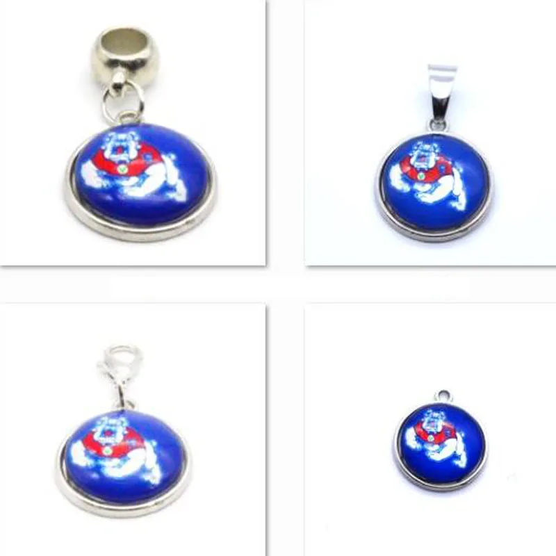 2019 модные ювелирные изделия Gonzaga BULLDOGS NCAA Шарм Подвеска подходит браслет DIY