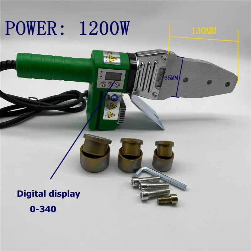 digital temperature display controled PPR  welding machine, plastic welder 20-32mm for weld plastic pipes