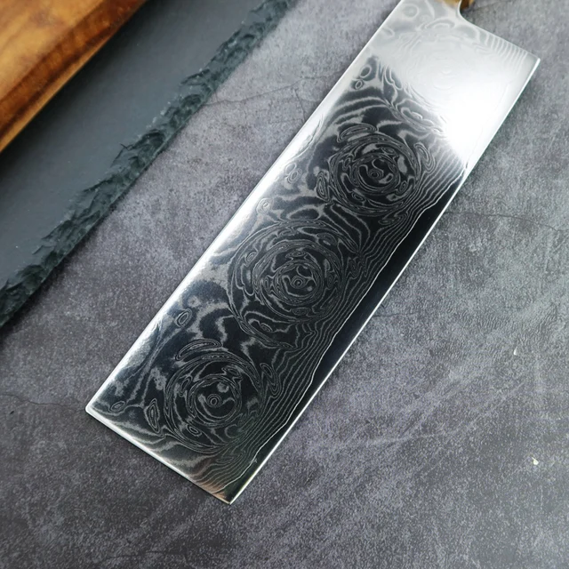 Molang Kések 7,5 Hüvelykes Damaszkusz Konyhai Kés Kovácsolt Hús Szelet Többfunkciós Hasított Steak Kenyér Éles - Image 5