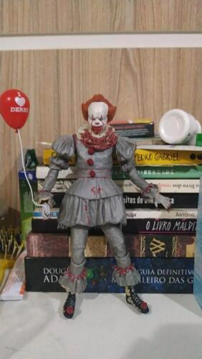 NECA Stephen King It Pennywise Джокер фигурка игрушка кукла ужас подарок на Хэллоуин