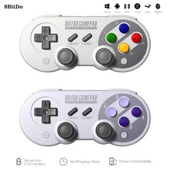 

WUIYBN 8Bitdo SF30Pro Wireless Controller Bluetooth Gamepad Joystick For Nintendo Switch PC Android MacOS Steam