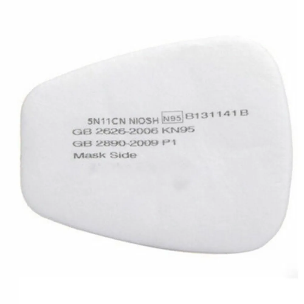 10x MC5N11 фильтр хлопок+ 10x MC501 крышка контейнера для противогаз 6100 6200 6800 10*501 контейнеры фильтр 10*5N11 N95 частности