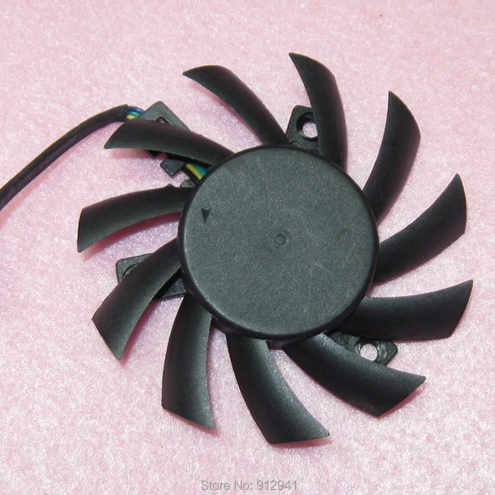 Сменный одновентилятор R102 PLA07010S12HH для видеокарты устройство замены 4 провода 40 мм