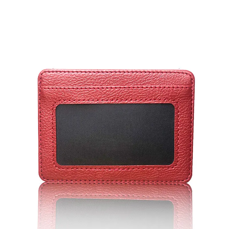 Ultra Thin Zipper Wallet Men's Small Wallet Business PU Leather Wallets Band Solid Color Card Coin Purse Credit Bank Holder Ultra Thin Zipper Wallet Men's Small Wallet Business PU Leather Wallets Band Solid Color Card Coin Purse Credit Bank Holder