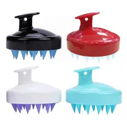 Silicone Head Body Scalp Massage Brush Care Tool Comb Shampoo Hair Washing Comb Shower Brush Bath Spa Slimming Massaging Brushes