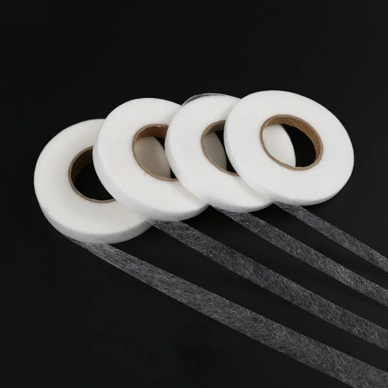 90 Yards Fabric Fusing Tape Roll Web Adhesive Hem Tape for Clothing White