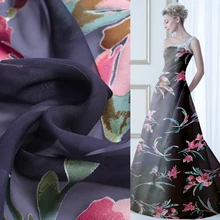 19 лет нового ручного изготовленного на заказ Шелкового выгоревшего шелкового платья шелковицы одежда cheongsam легкомысленные ткани