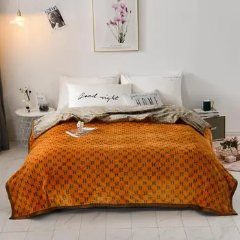 

5Luxury Flannel Blanket Winter Coral Cover Hot Super Warm Soft Throw Blankets for Sofa