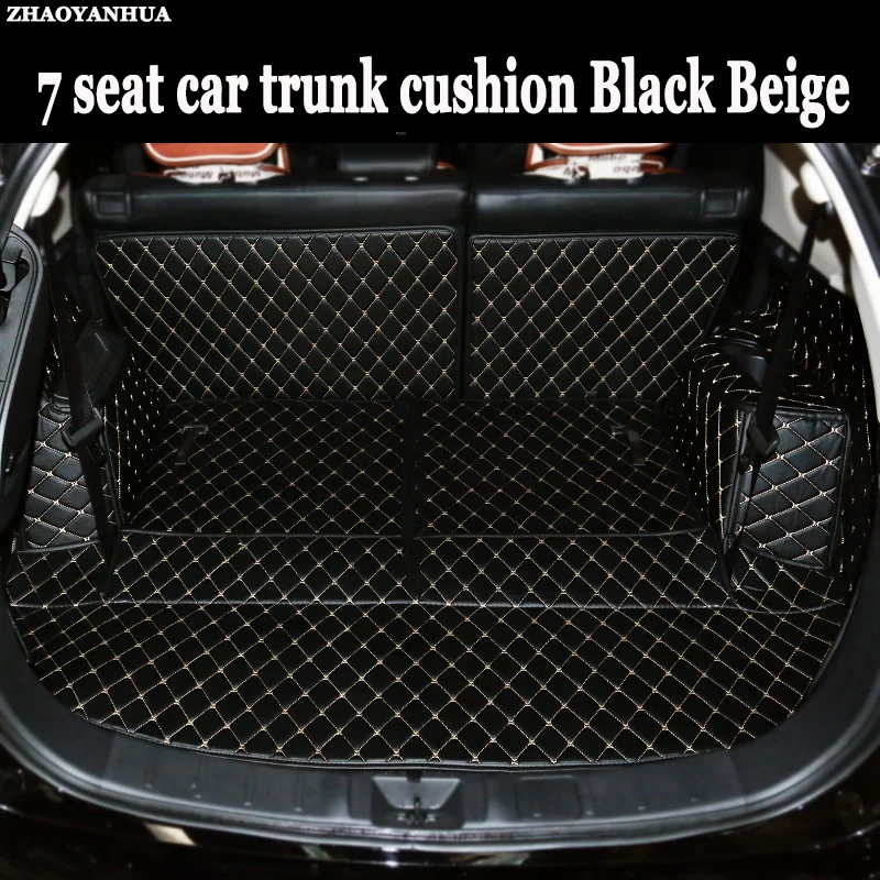 

ZHAOYANHU Customized car Trunk mats for Mitsubishi Outlander styling carpet floor mats