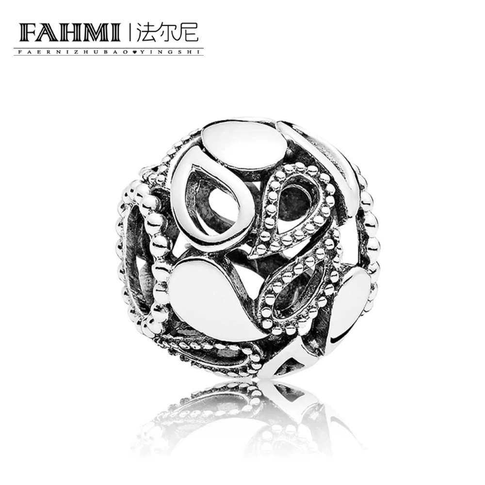 FAHMI 100% Стерлинговое Серебро 925 пробы Новый 1:1 796460 каплевидные капли DIY браслет из