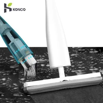 

132cm Cleaning Mop Sponge Floor Mop Folding and Water Absorbing Mop 2-in-1 Squeeze Glue Cotton PVA Mop Household Cleaning Tools