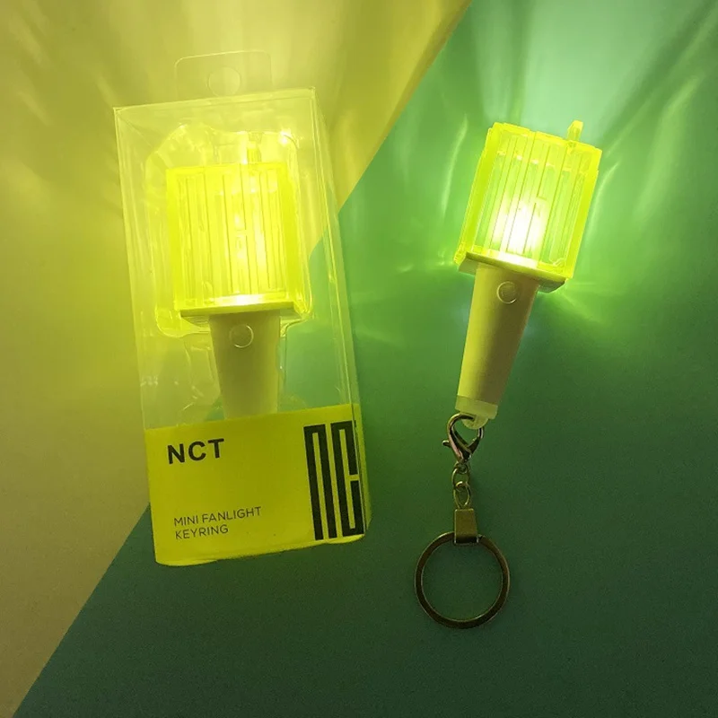 Новый NCT kpop мини вентилятор светильник брелок Светильник палка Cheer светильник палка подарок