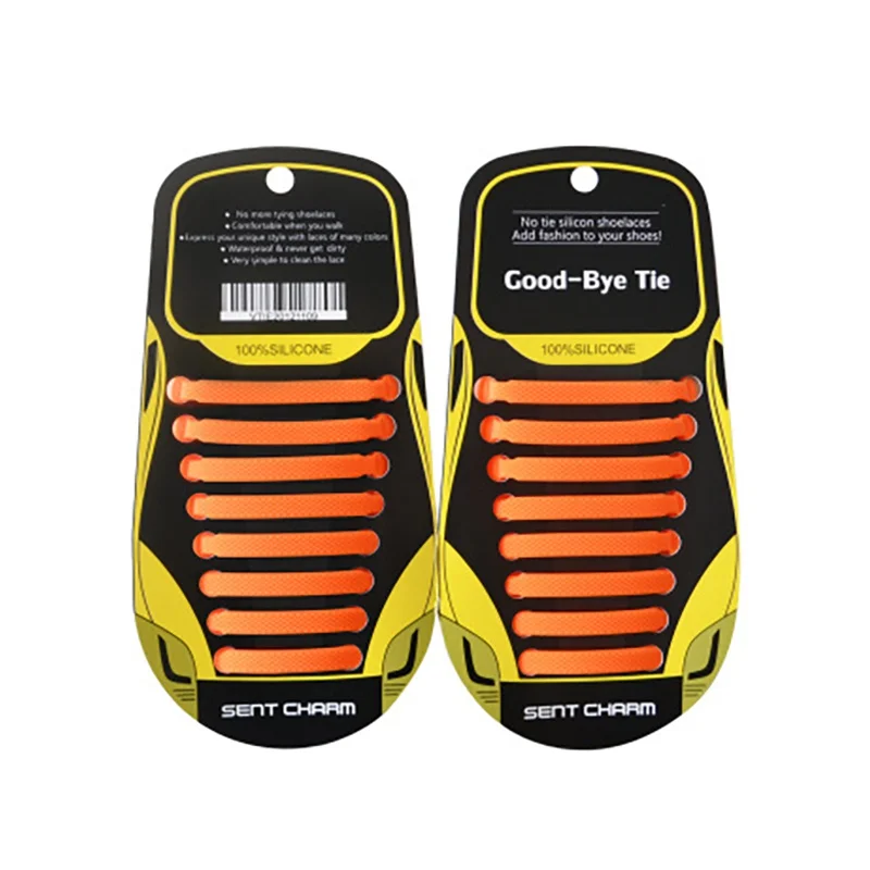 Elastic Silicone Laces No Tie Rubber Lace Shoes Accessories Shoelaces Waterproof Easy to Install Lazy