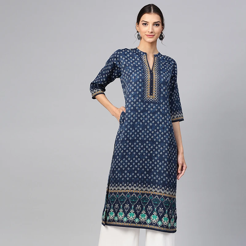 Blusa de algodón de la India, Vestido de la de y Pakistán| - AliExpress