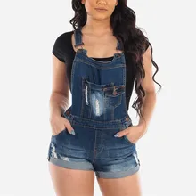 ladies denim playsuit