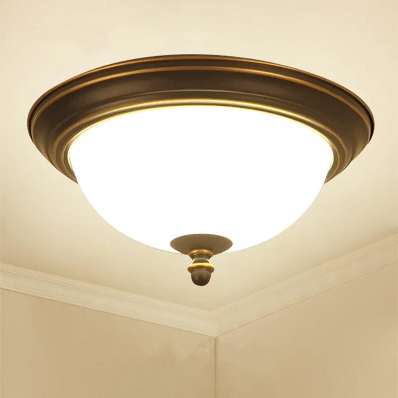 Железный потолочный светильник в американском стиле светодиодная лампа для