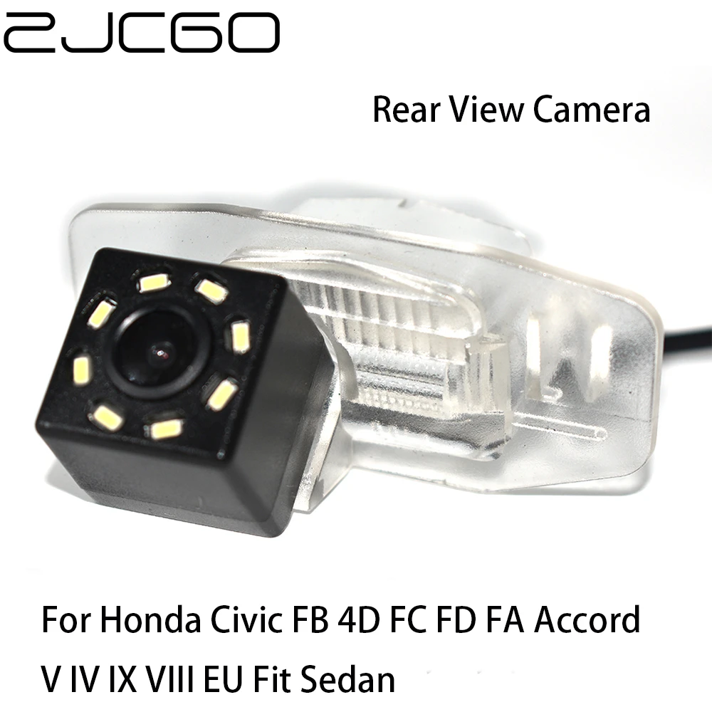 ZJCGO Car Rear View Reverse Back Up Parking Night Vision Camera 