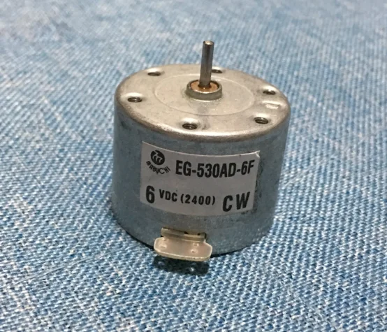 Двигатель постоянного тока EG-530AD 9 в 6 в 12 В CW CCW 2400 об/мин звукозаписывающее устройство аудио усилитель мощности мотор рекордер мотор