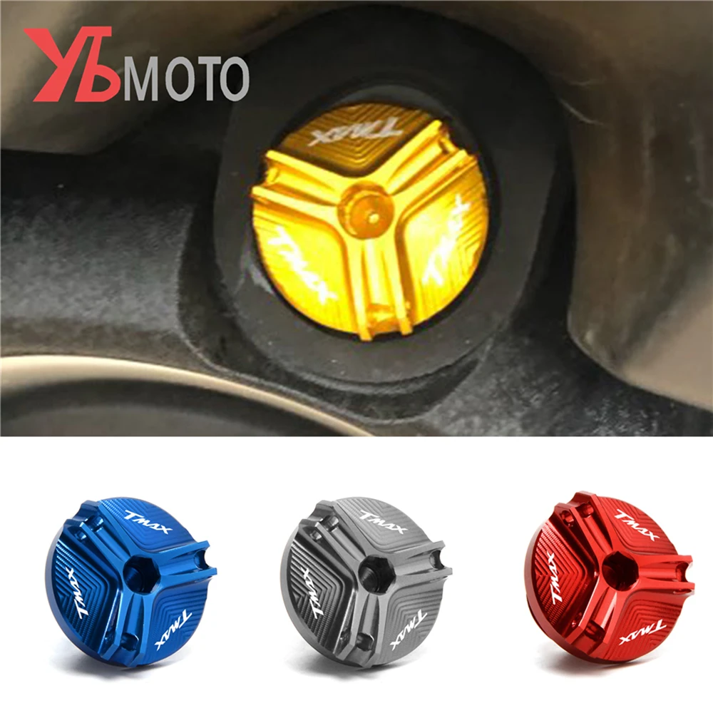 Best Seller Motorcycle CNC Engine Oil Cap Bolt Screw filler cover for YAMAHA T-MAX 500 530 530 yGKzxyqX