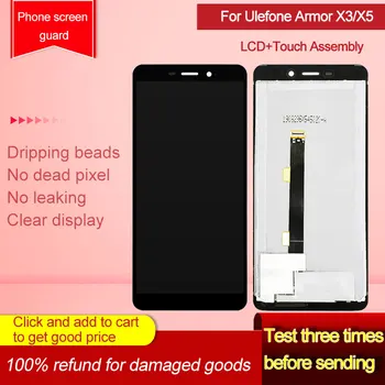 

5.5" For Ulefone Armor X3 LCD Display Touch Screen Dizitizer Assembly For Ulefone Armor X5 LCD Screen Phone Repair Parts