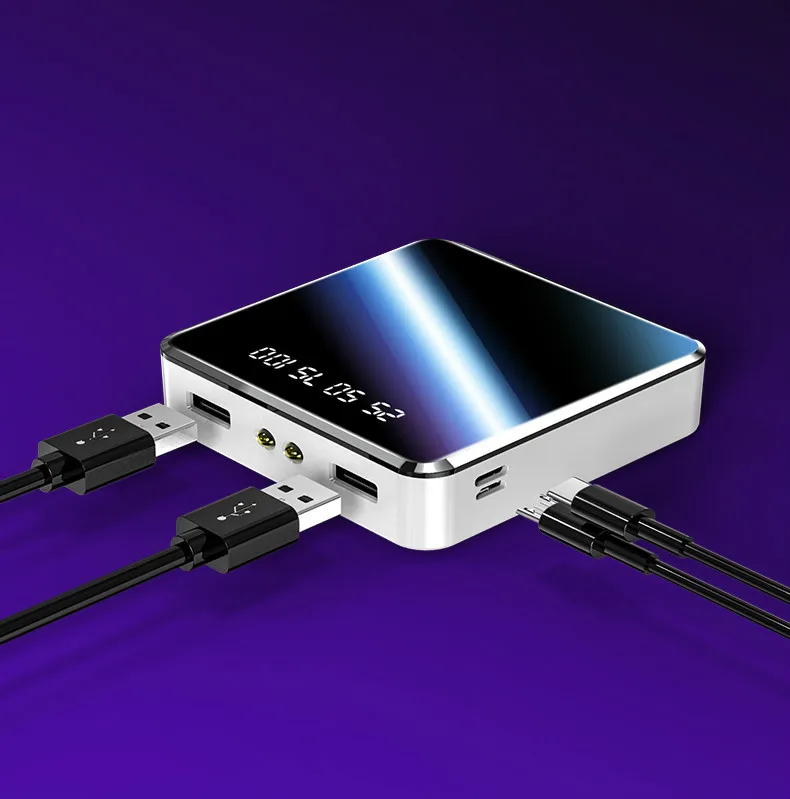 30000 мАч портативное зарядное устройство USB зарядное устройство Внешний аккумулятор банка для iPhone X samsung xiaomi huawei 5G