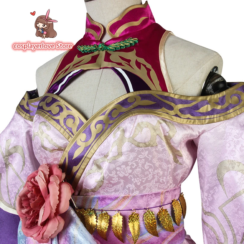 Dynasty Warriors 9 Diaochan Косплей морской костюм на Хэллоуин и Рождество Костюм