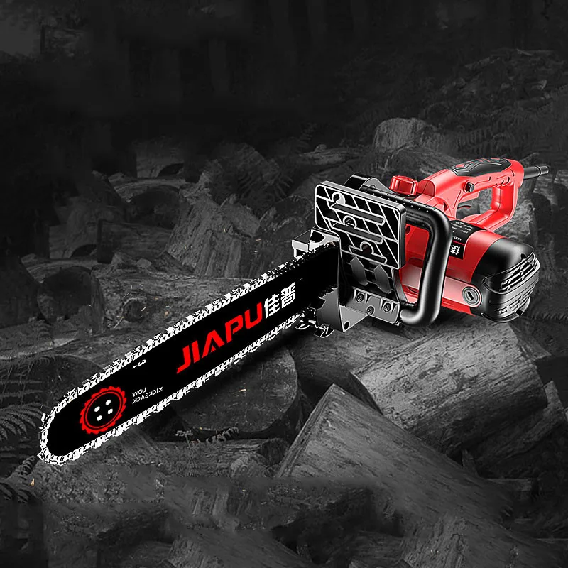 

Portable Logging Chain Saw 220V Electric Handheld Tree Woodworking Equipment High Power Home Chain Logging Saw Wood Hand Tools