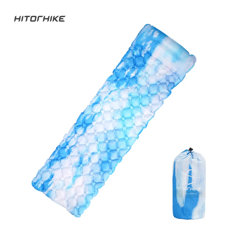 Sleeping Pad Compact Camping Backpacking Air Lightweight Inflatable Mat Ultralight Portable picnic moistureproof | Спорт и