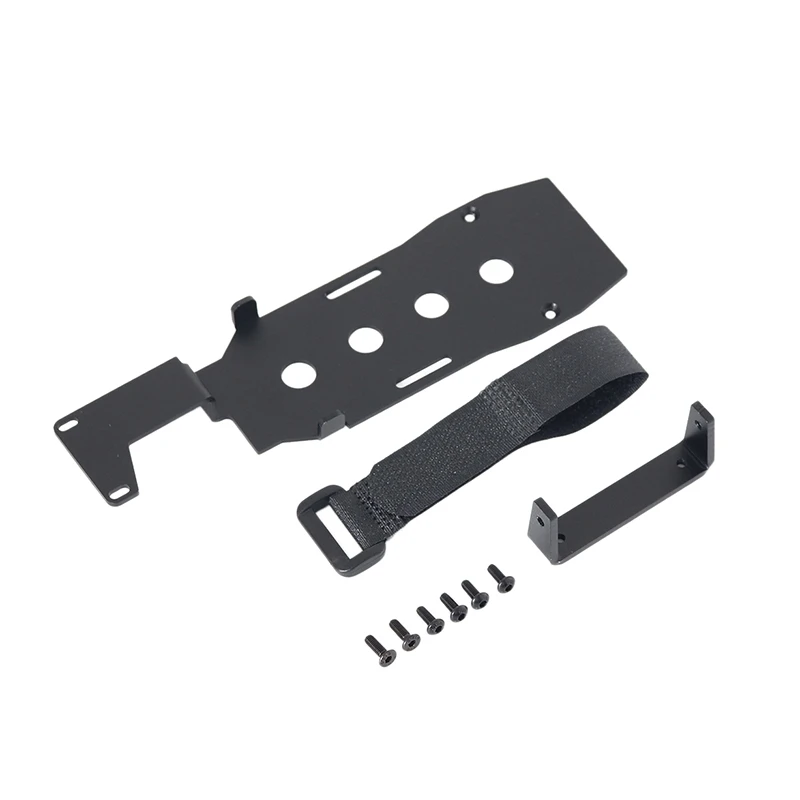Low LCG Battery Tray Mounting Chassis for 1/10 Traxxas TRX4 TRX-4 Defender RC Tracked Car Holder Accessories | Игрушки и хобби