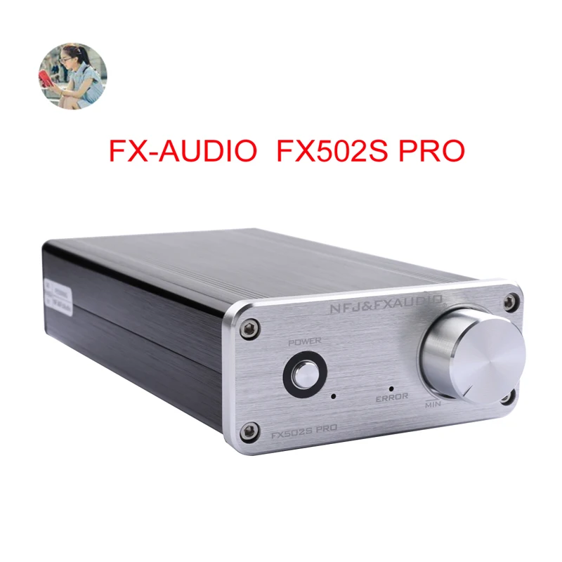 2021 FX-AUDIO 502SPRO бытовой Высокоточный цифровой усилитель высокой мощности 75 Вт + с