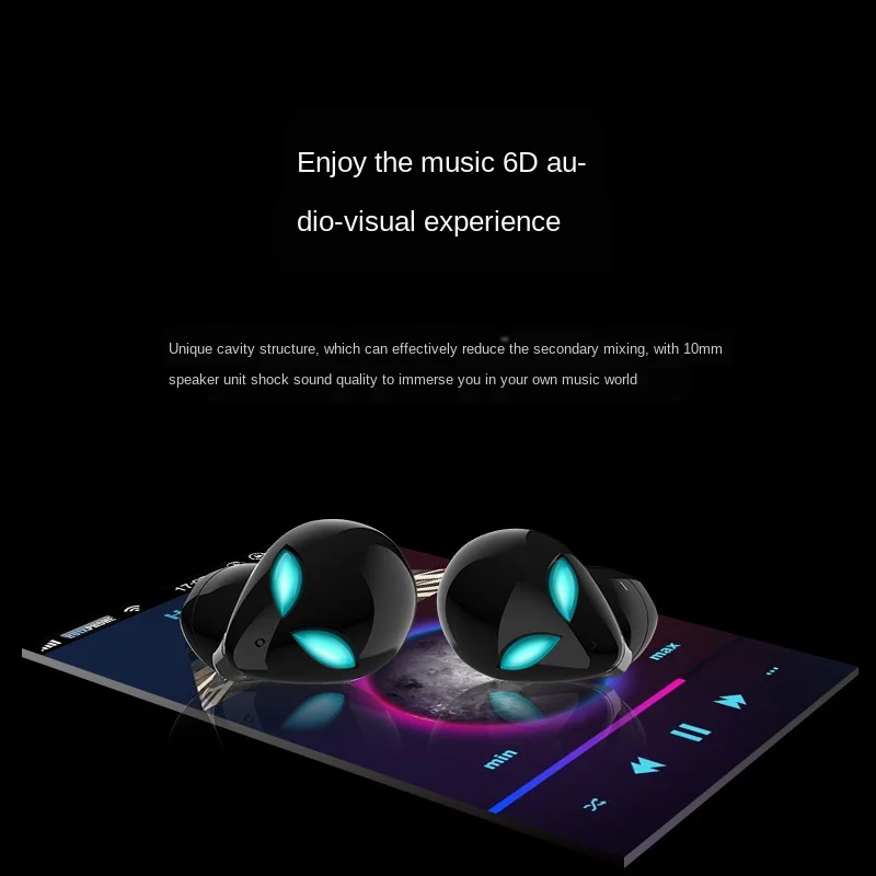 Bluetooth Headset TWS 5.0 Aliens Wireless Headphone Fone De Ouvido Earbuds Earphones Auricular Stereo Waterproof Smart Sport T8