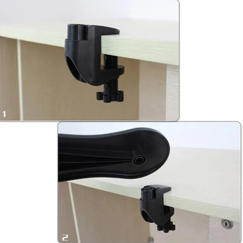 

Computer Arm Support Wrist Hand Rest Mat Ergonomic Table Chair Desk Extender @M23
