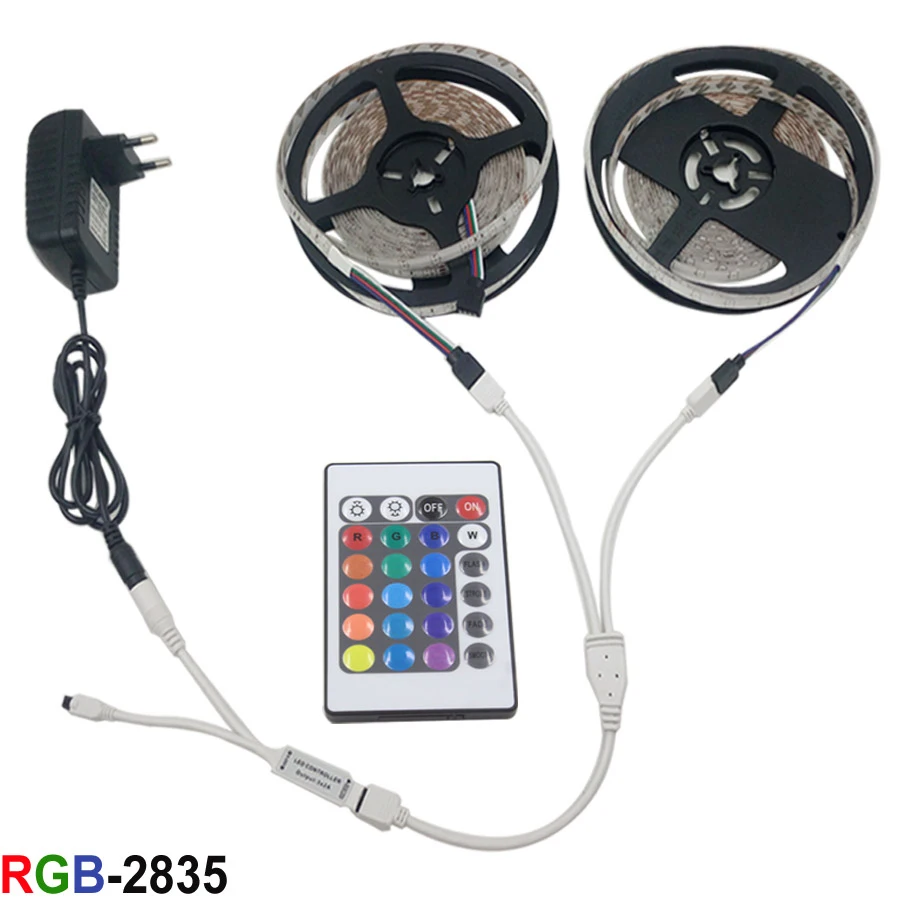 Светодиодный полосы светильник 2835 SMD светодиодная лента светодиодный 5 м 10 3528