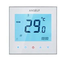 Контроллер температуры 3A 110-230 В еженедельные программируемые светодиоды сенсорный экран термостатический водонагреватель комнатный регулятор температуры