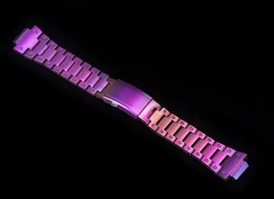 Purple Band Титан рамка для часов и ремешок для DW-5600BB GW-5000 GW-B5600 GWX-5600 - Цвет: Purple Band